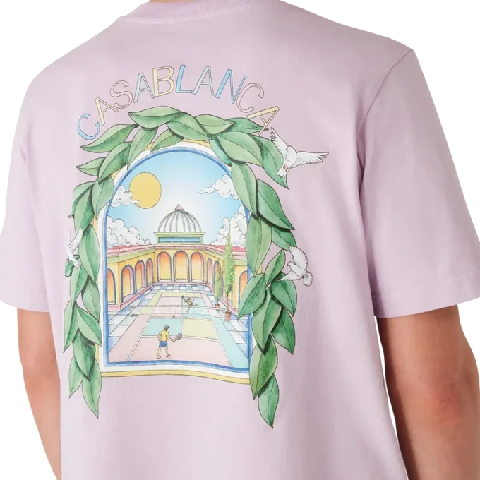 L’arche De Tennis T-shirt met korte mouwen