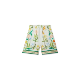 L’arche Fleurie zijden Shorts