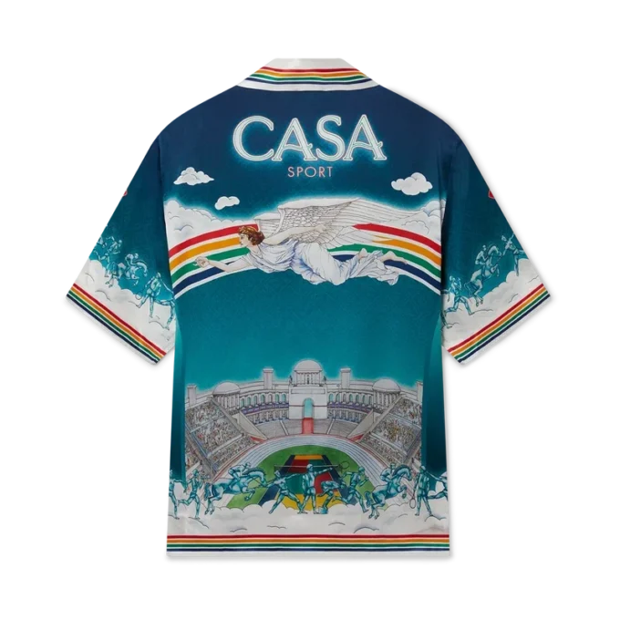 La Daesse Du Stade zijden overhemd