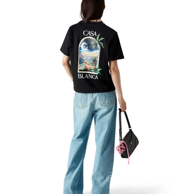 La Nights T-shirt | Casablanca Paris La Nights T-shirt | Casablanca Paris