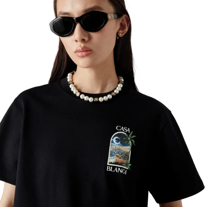 La Nights T-shirt | Casablanca Paris La Nights T-shirt | Casablanca Paris