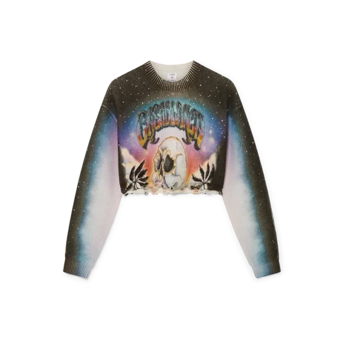 La Pramonition cropped trui van kasjmiermix