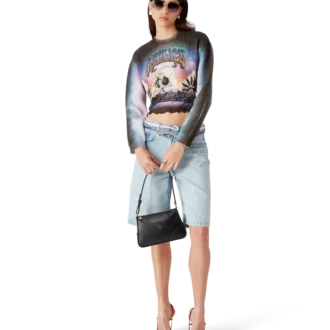 La Pramonition cropped trui van kasjmiermix La Pramonition cropped trui van kasjmiermix