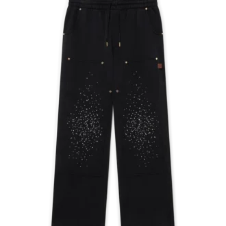 La Pramonition joggingbroek met kristallen versiering