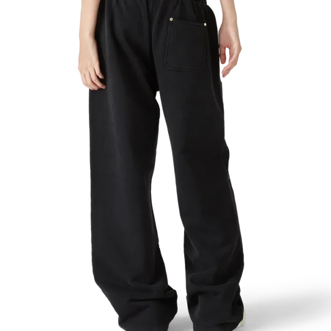 La Pramonition joggingbroek met kristallen versiering La Pramonition joggingbroek met kristallen versiering