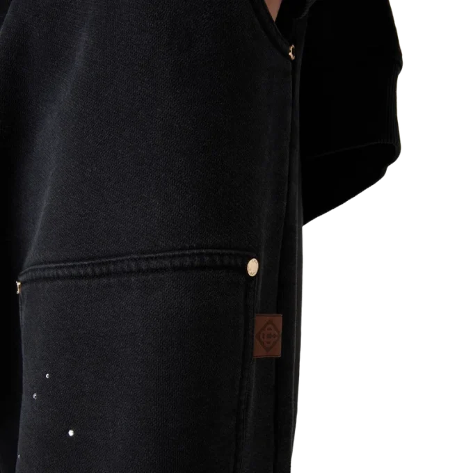 La Pramonition joggingbroek met kristallen versiering La Pramonition joggingbroek met kristallen versiering