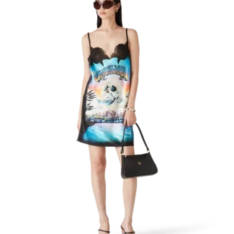 La Pramonition kanten slipjurk