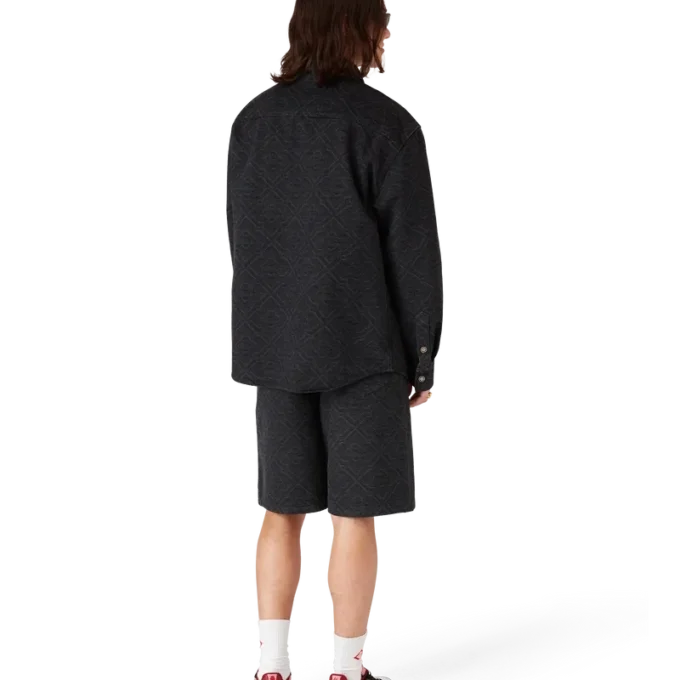 Laser Monogram denim shorts