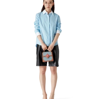 Laurel overhemd met lange mouwen en krijtstreep