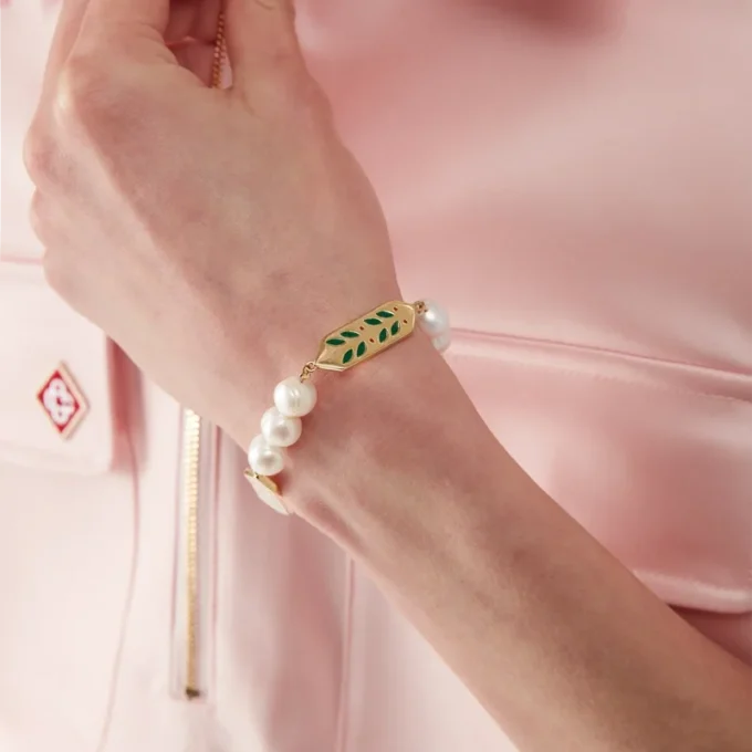 Laurel Pearl-armband