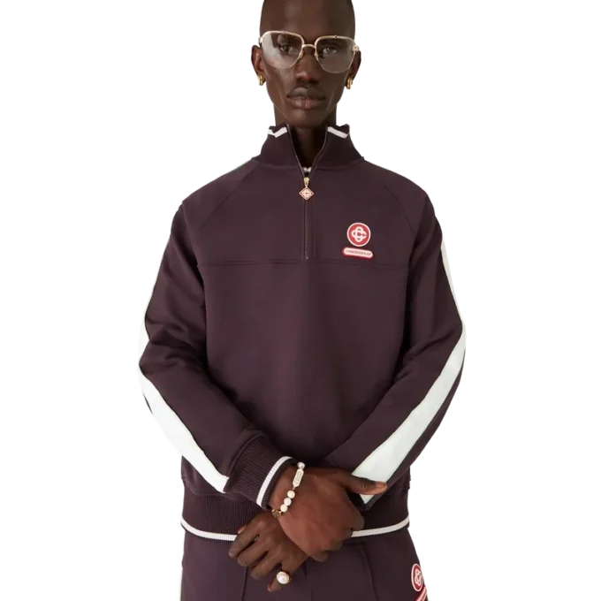 Laurel-sweatshirt met kwartrits