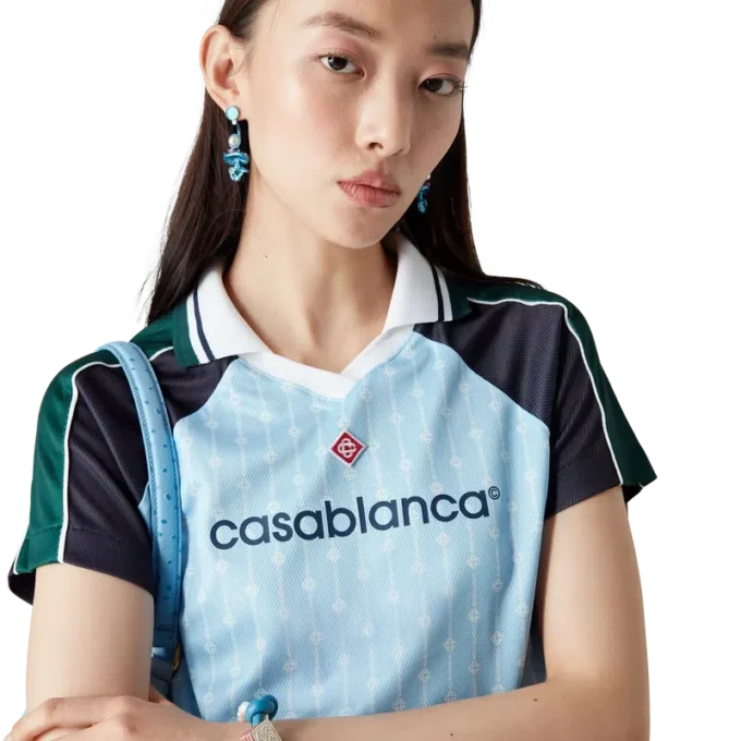 Laurel voetbaloverhemd met krijtstreep