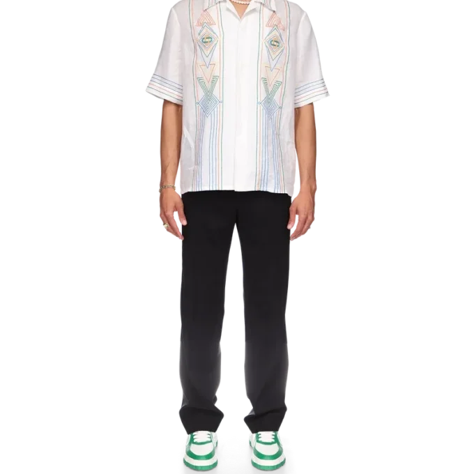 Le Fil De La Musique linnen overhemd