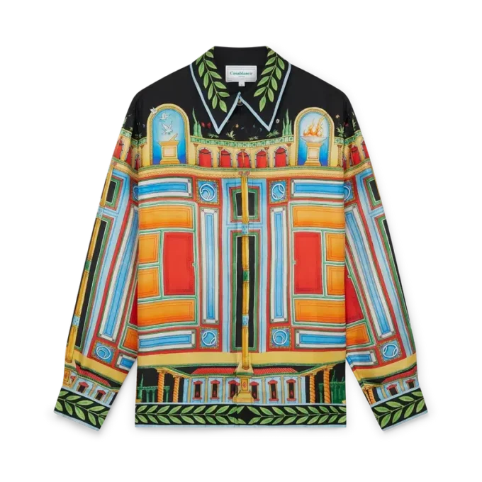 Le Palais En Fleur zijden overhemd Le Palais En Fleur zijden overhemd