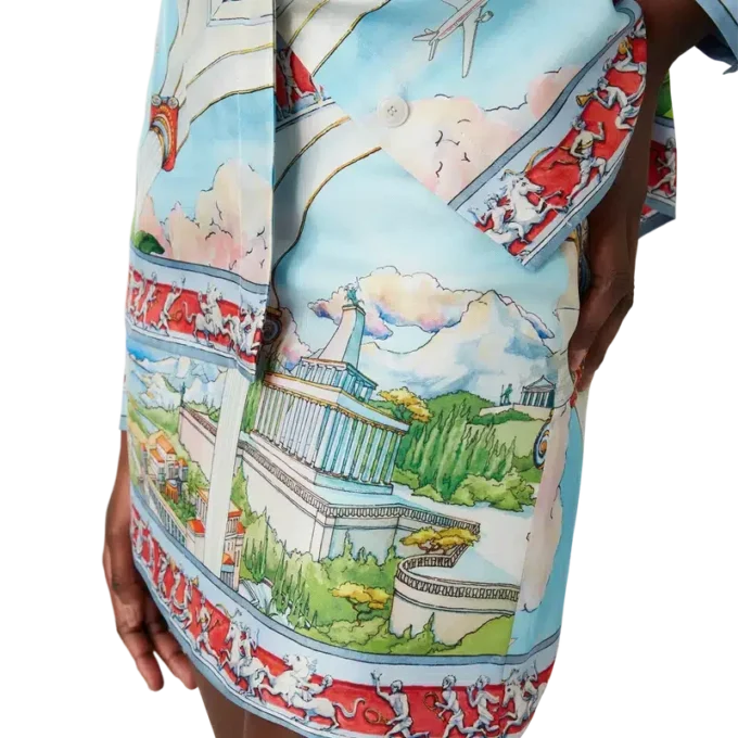 Le Passage zijden minirok Le Passage zijden minirok