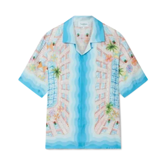 Le Plongeon zijden overhemd