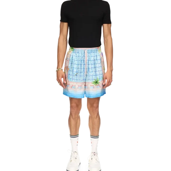 Le Plongeon zijden short