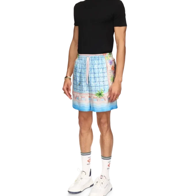 Le Plongeon zijden short