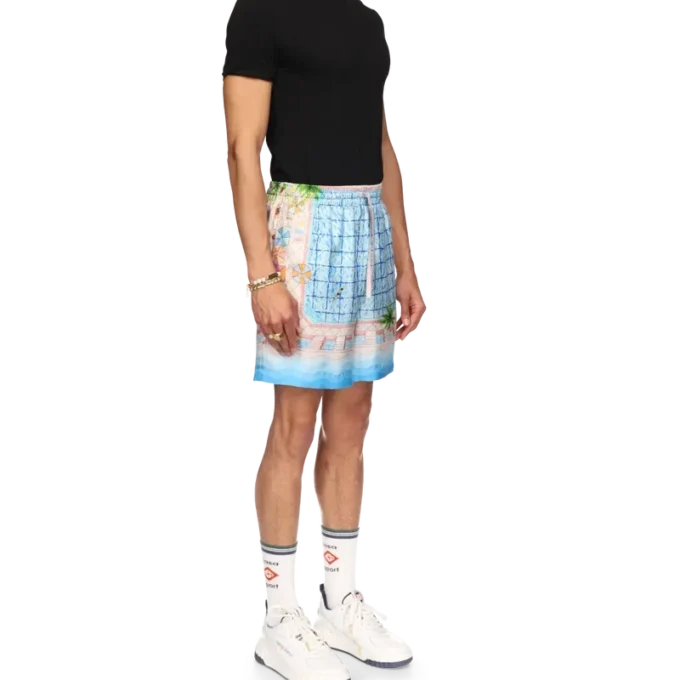 Le Plongeon zijden short