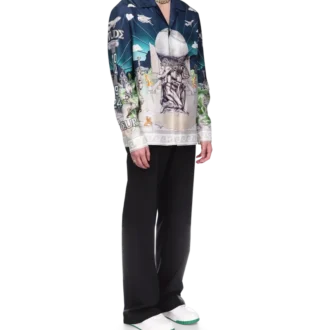 Le Temple Du Sport zijden overhemd