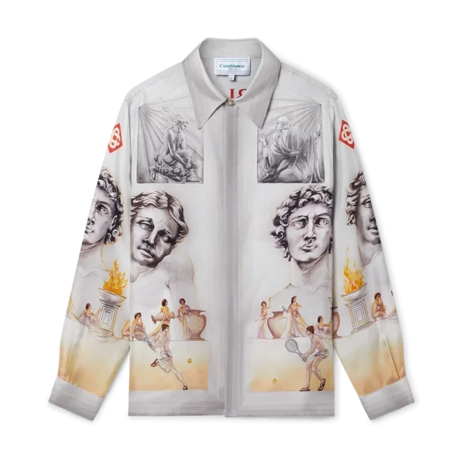 Le Theatre zijden overhemd Le Theatre zijden overhemd