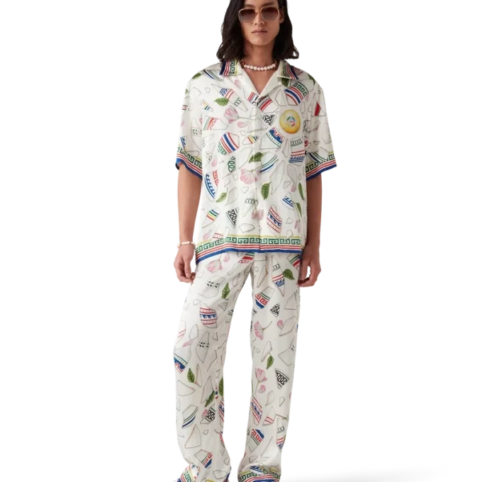 Le Vase Brise zijden broek