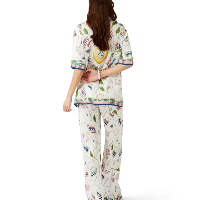 Le Vase Brise zijden broek