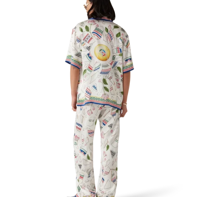 Le Vase Brise zijden broek