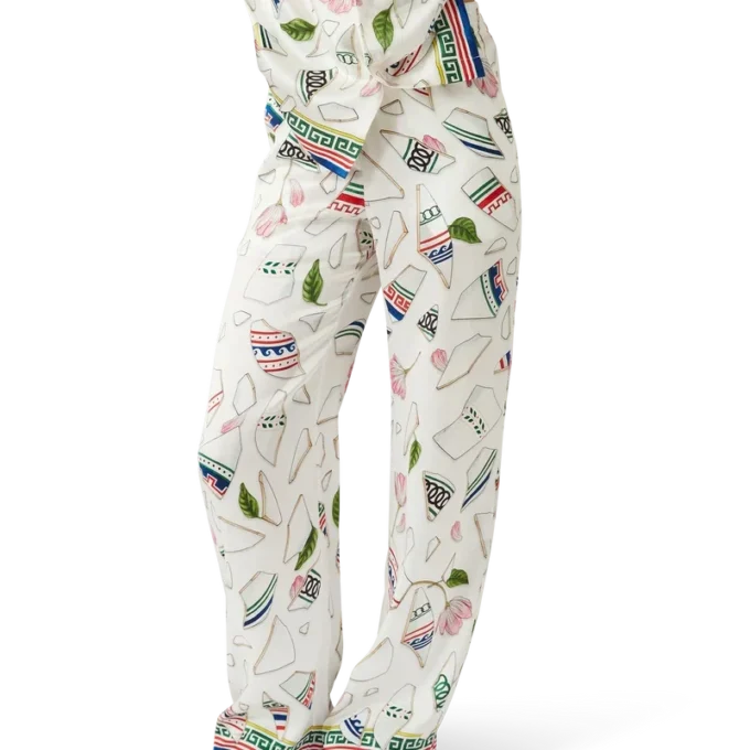 Le Vase Brise zijden broek