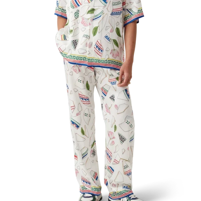 Le Vase Brise zijden broek