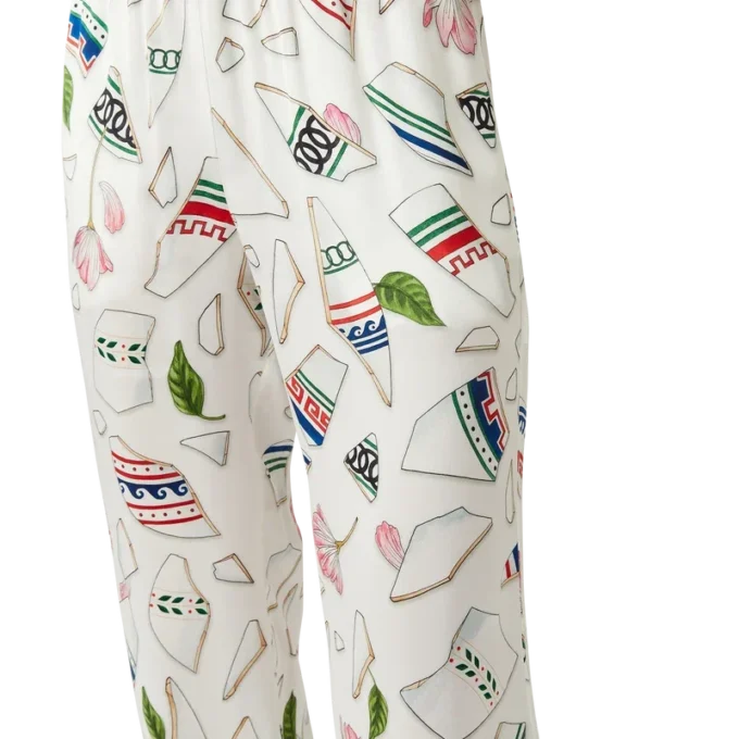 Le Vase Brise zijden broek