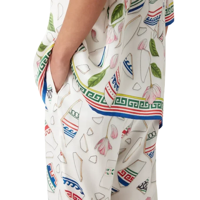 Le Vase Brise zijden broek