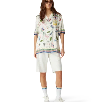 Le Vase Brise zijden overhemd