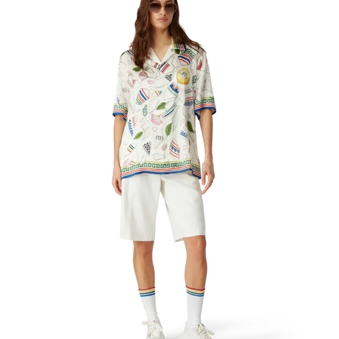 Le Vase Brise zijden overhemd