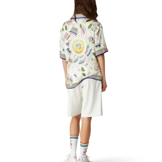 Le Vase Brise zijden overhemd