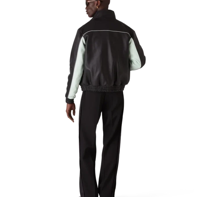 Leren trainingsjack Leren trainingsjack