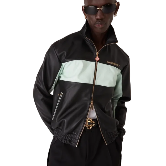 Leren trainingsjack Leren trainingsjack