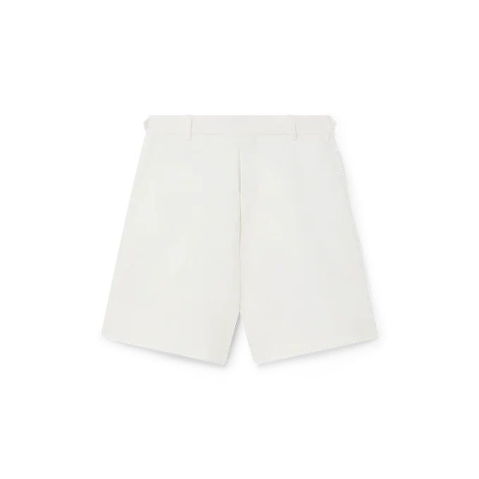 Linnen shorts met plooien Linnen shorts met plooien