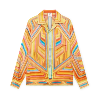 Low Rider zijden overhemd met lange mouwen