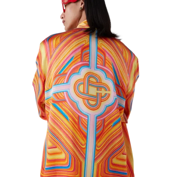 Low Rider zijden overhemd met lange mouwen Low Rider zijden overhemd met lange mouwen