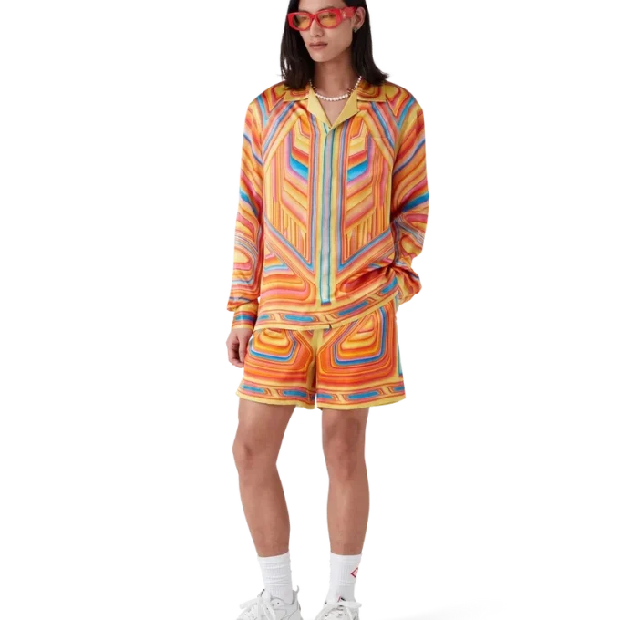 Low Rider zijden Shorts Low Rider zijden Shorts