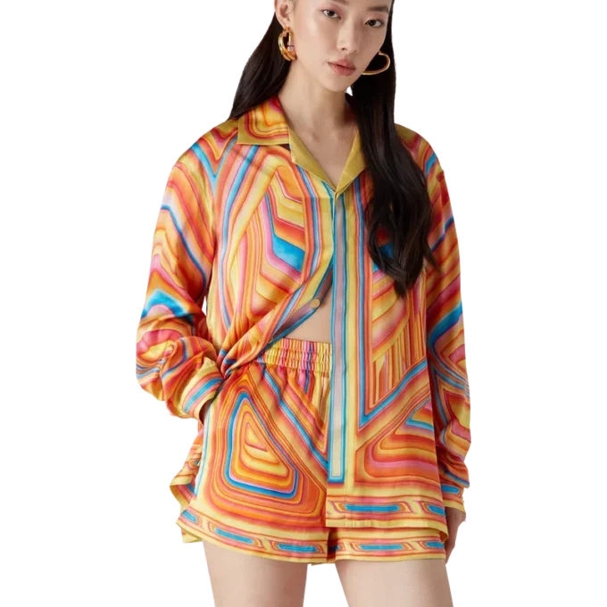 Low Rider zijden Shorts Low Rider zijden Shorts