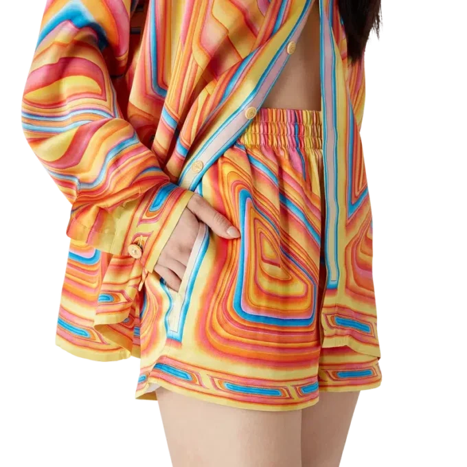 Low Rider zijden Shorts Low Rider zijden Shorts