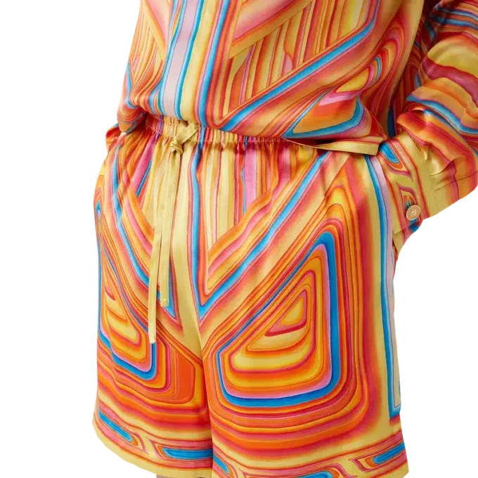 Low Rider zijden Shorts Low Rider zijden Shorts