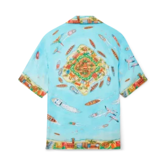 Maison Sur Piloti zijden overhemd