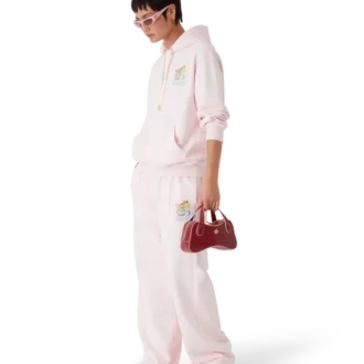 Manga Tennis Ball Sweatpants met open zoom