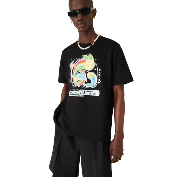 Manga Tennisbal T-shirt met korte mouwen