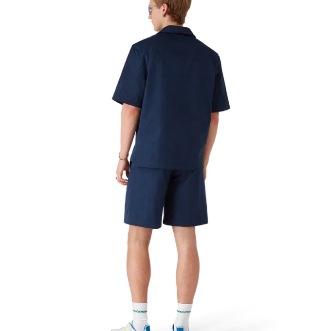 Marineblaue Monogram-Shorts Marineblaue Monogram-Shorts