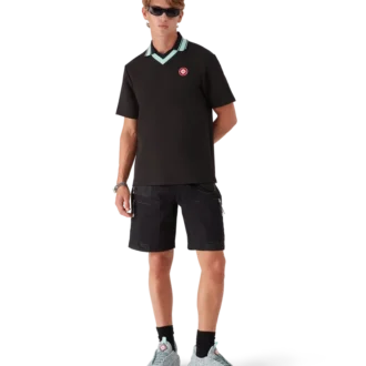 Melange Arch gebreide sneaker voor heren