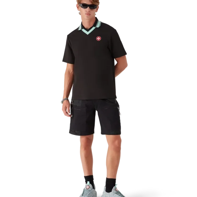 Melange Arch gebreide sneaker voor heren